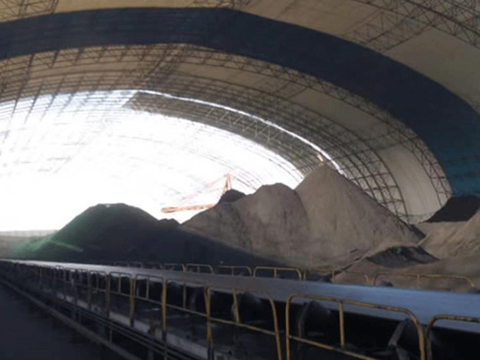 赤壁煤棚料仓网架